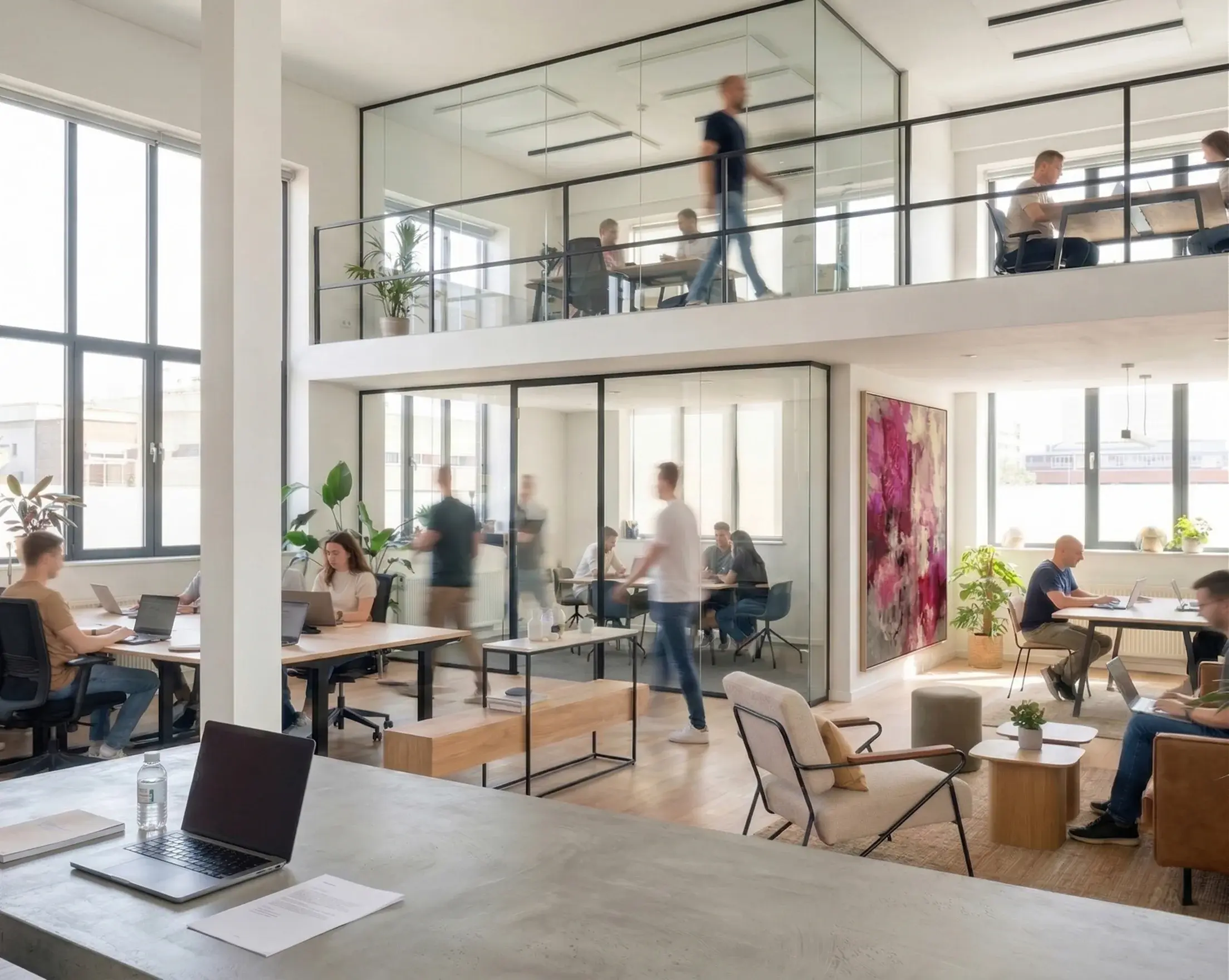 Custom software development team