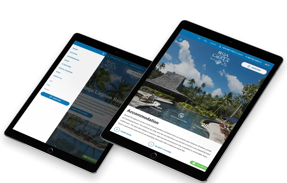 Beqa Lagoon Resort additional modules