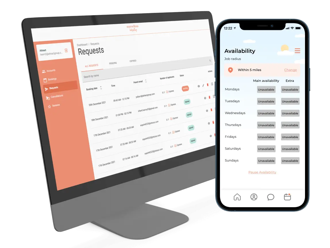 Marvellous web and mobile solution