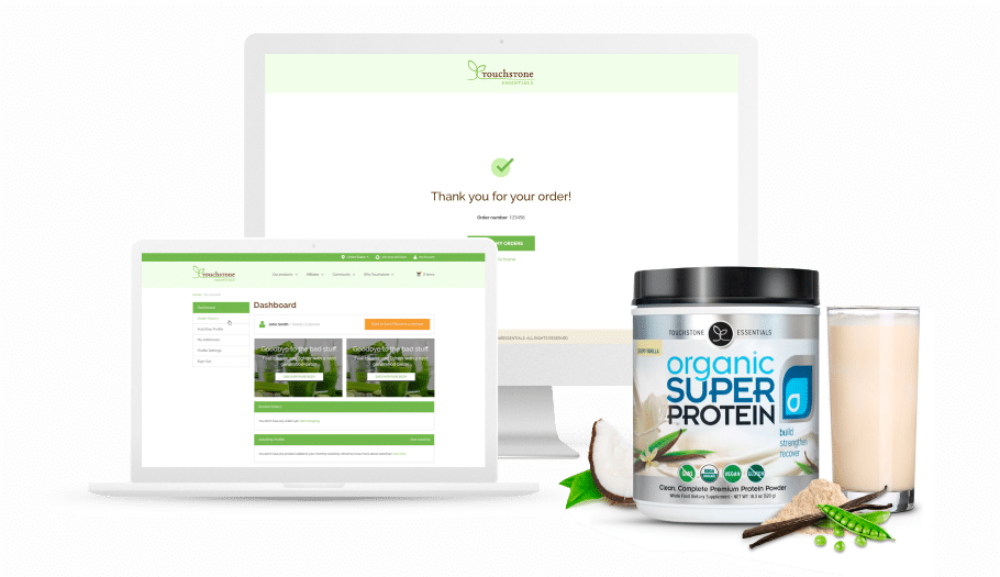 Touchstone Essentials ecommerce results