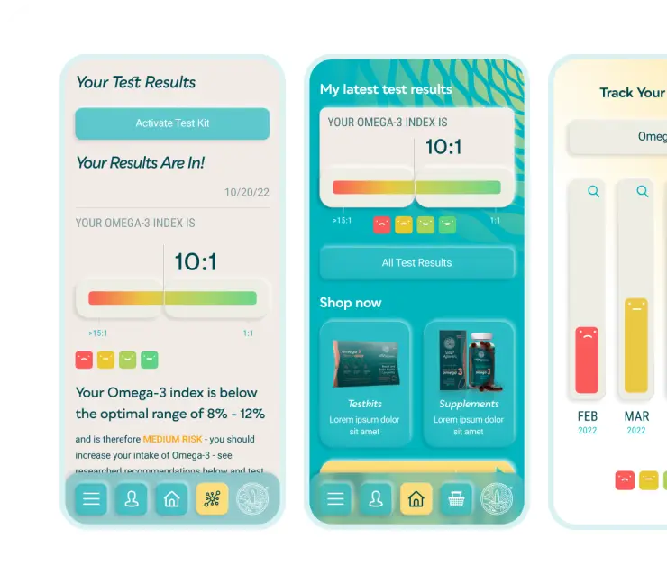Test Kit Results screenshot