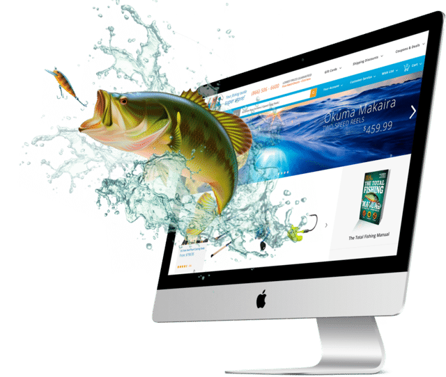 E-Commerce Store Development <br></noscript>for Fishing Gears: J&H Tackle