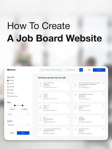 How to Create a Job Board Website: Features and Development Cost