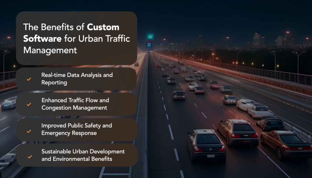 Benefits of Custom Software for Urban Traffic Management