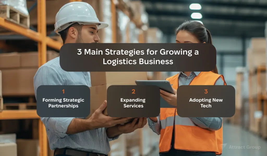 3 Main Strategies for Growing a Logistics Business