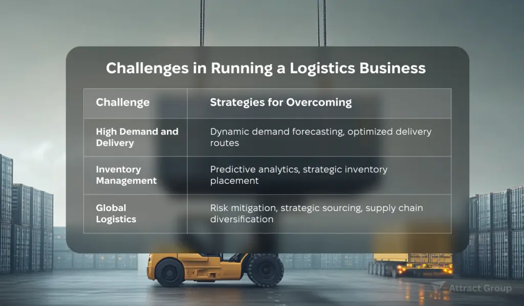 Challenges in Running a Logistics Business