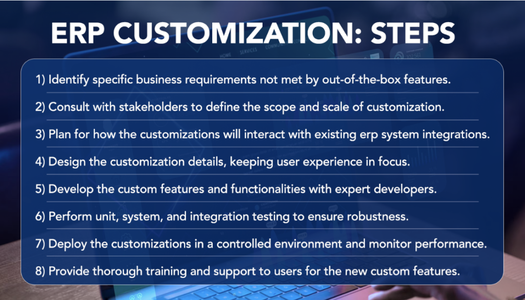 ERP Customization Steps