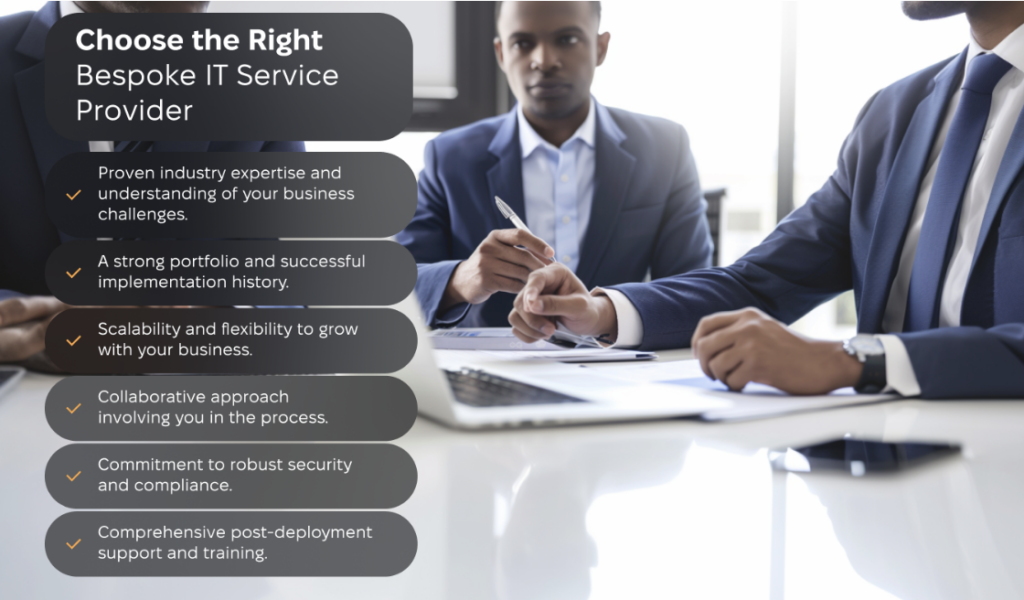 Choose the Right Bespoke IT Service Provider